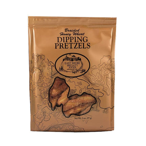 2oz Bag Braided Honey Wheat Dipping Pretzels