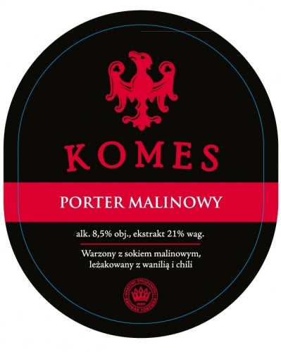 Komes Porter Malinowy