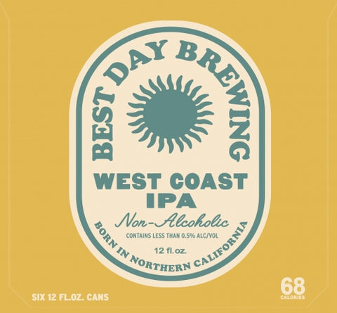 West Coast IPA (non-alcoholic)