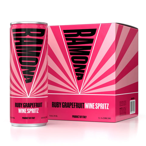 Ruby Grapefruit Wine Spritz 4-Pack