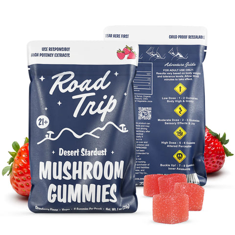 Desert Stardust Mushroom Gummies - Strawberry