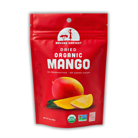 Organic Dried Mango: 2 OZ