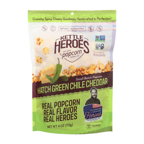 Hatch Green Chile Cheddar Popcorn